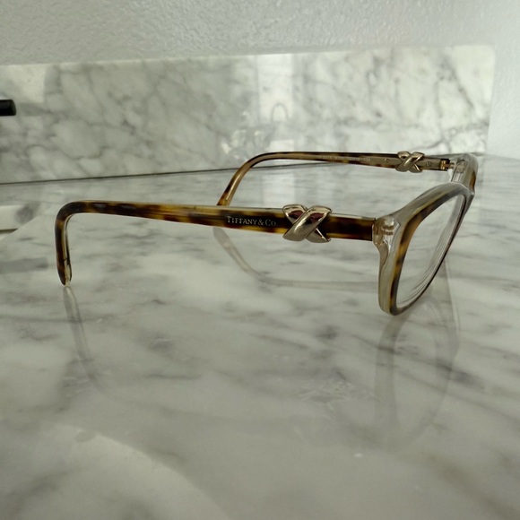 Tiffany & Co. Tortoise Shell Eyewear with Blue Case - Picture 5 of 13